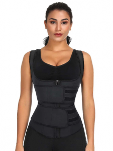 double belt waist trainer